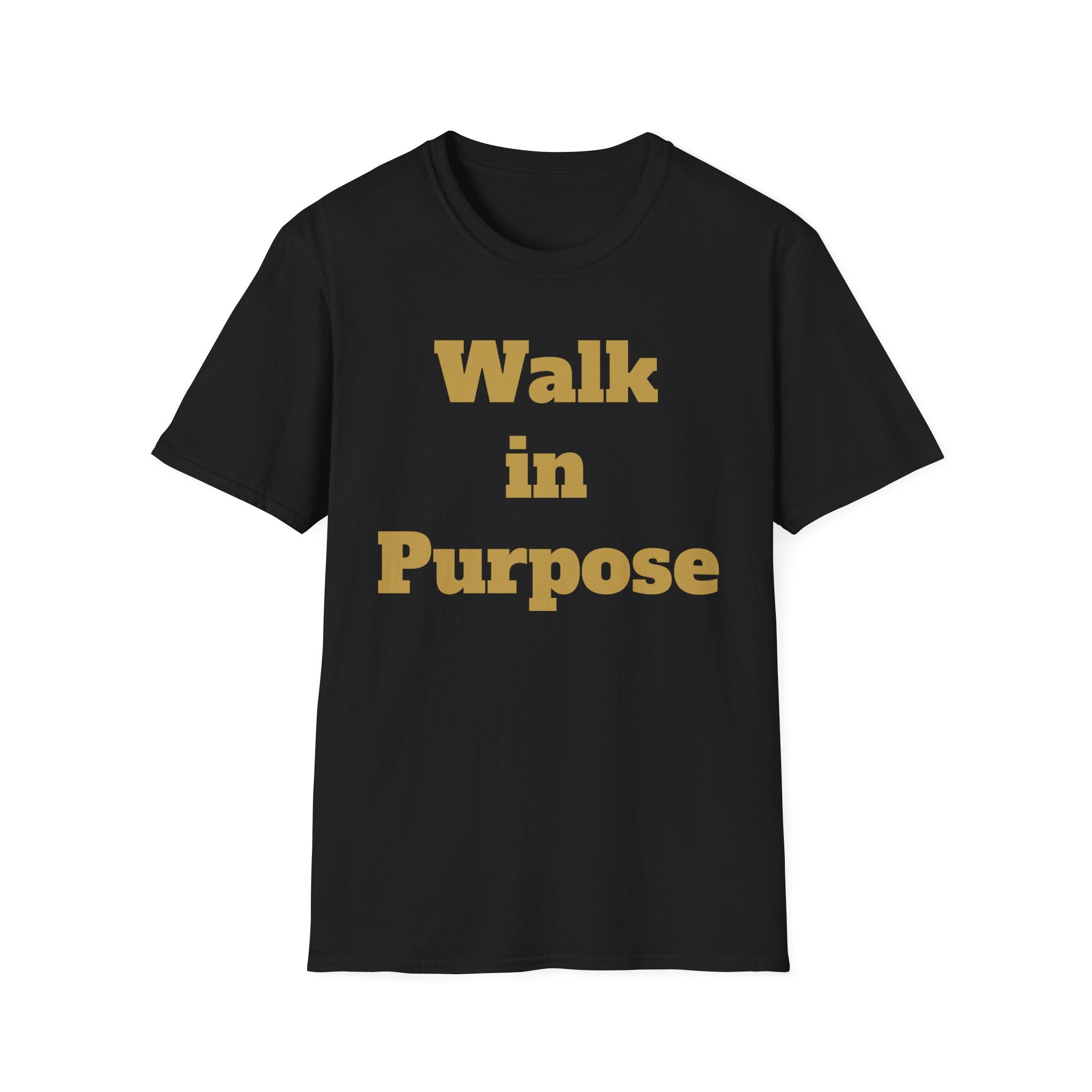 Walk in Purpose T-Shirt — Inspirational Faith Graphic Tee