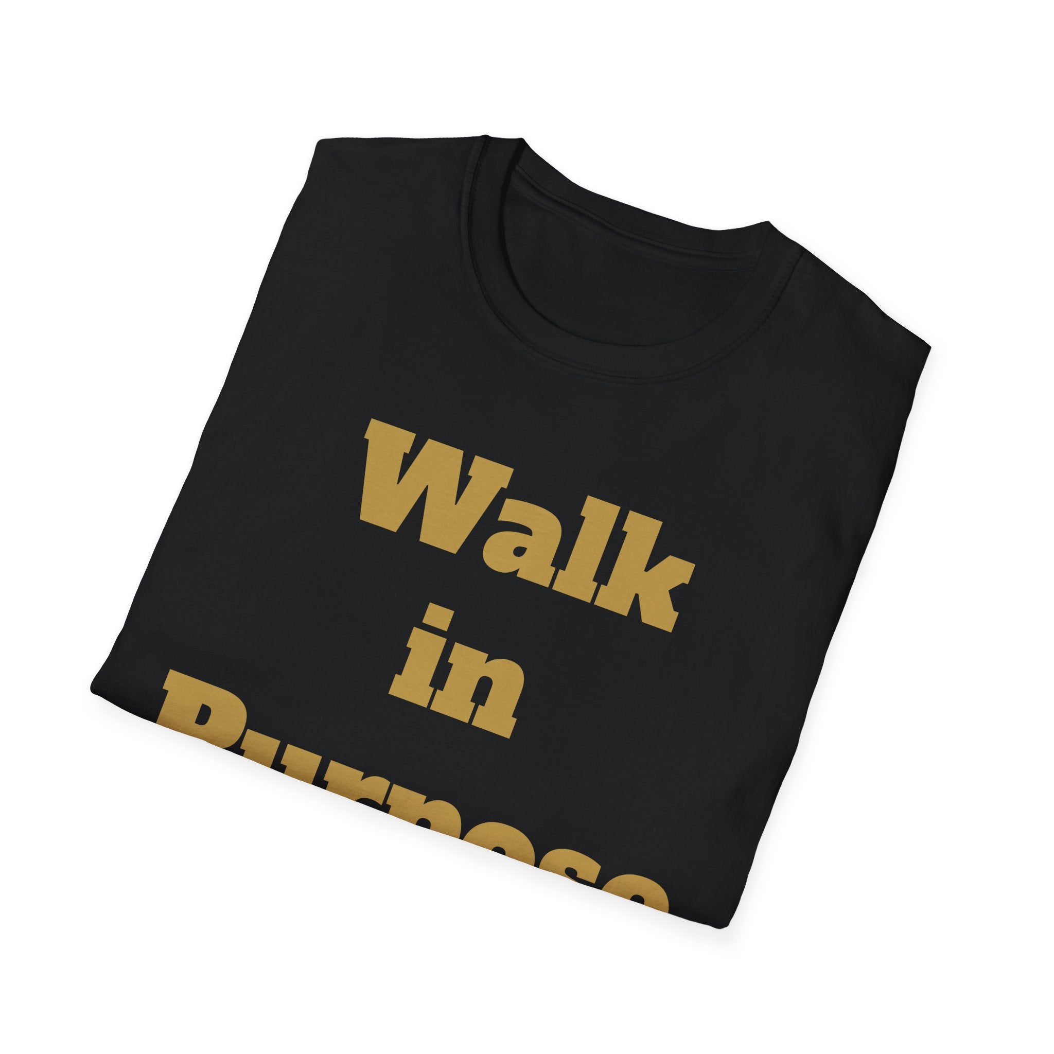 Walk in Purpose T-Shirt — Inspirational Faith Graphic Tee