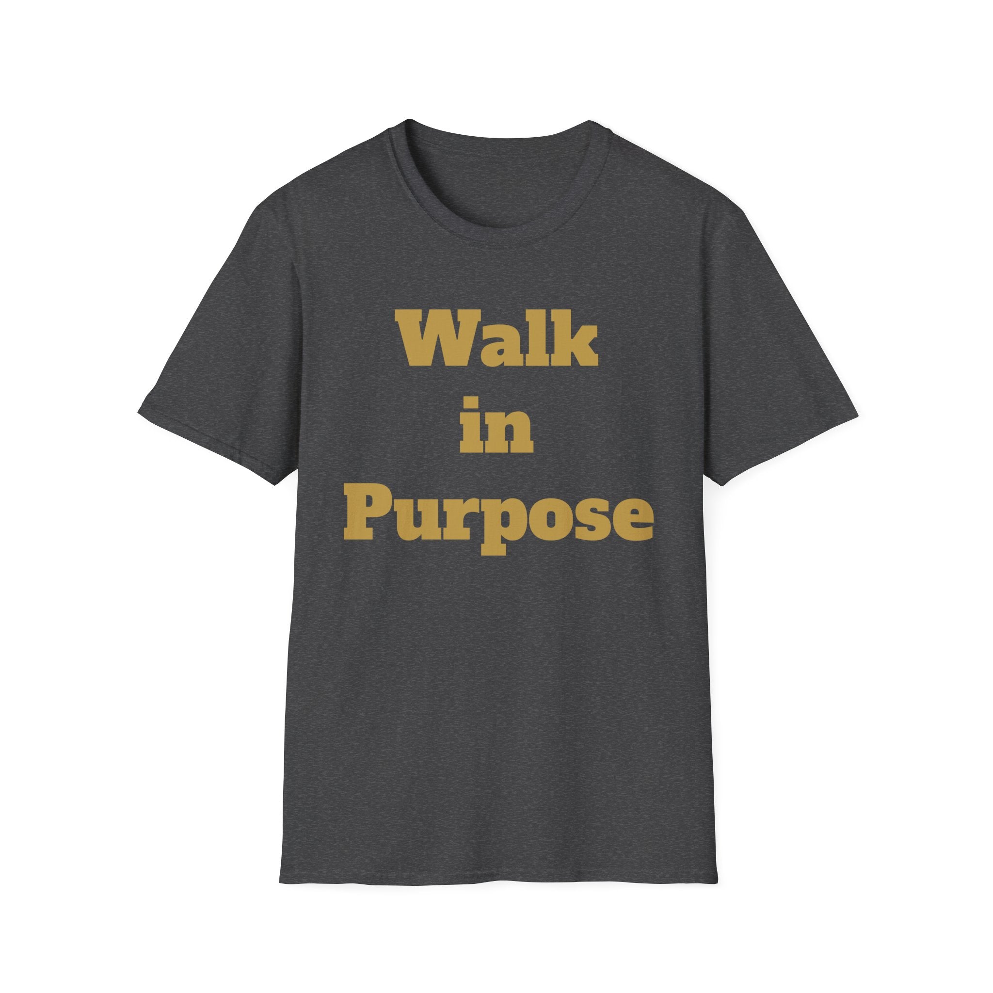 Walk in Purpose T-Shirt — Inspirational Faith Graphic Tee