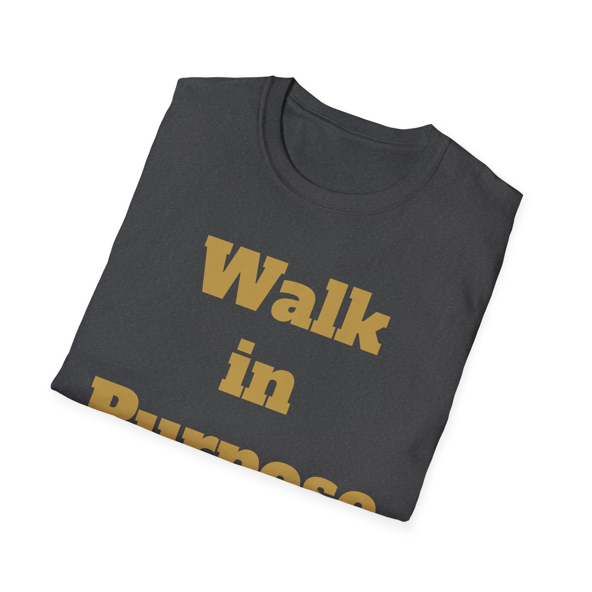 Walk in Purpose T-Shirt — Inspirational Faith Graphic Tee