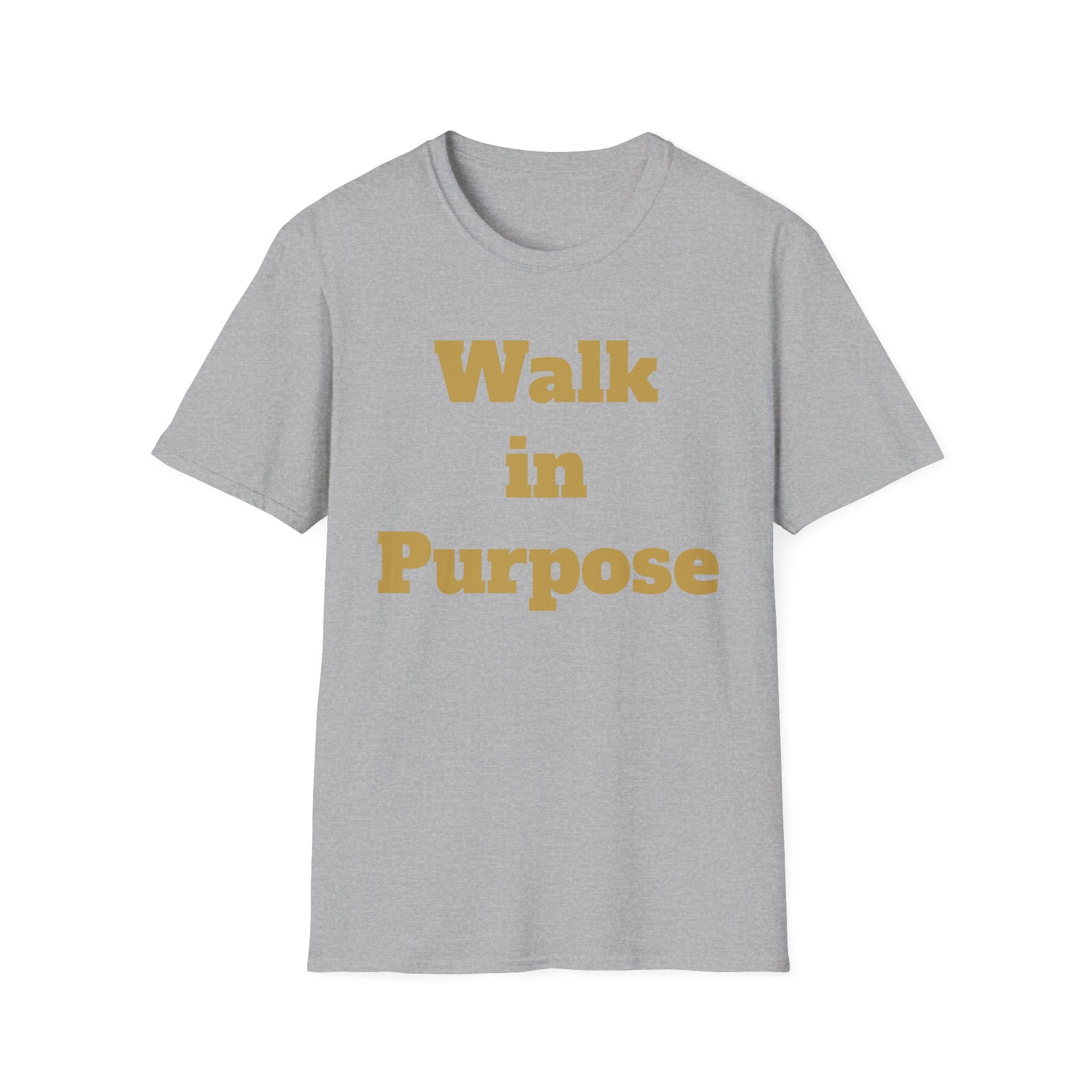 Walk in Purpose T-Shirt — Inspirational Faith Graphic Tee