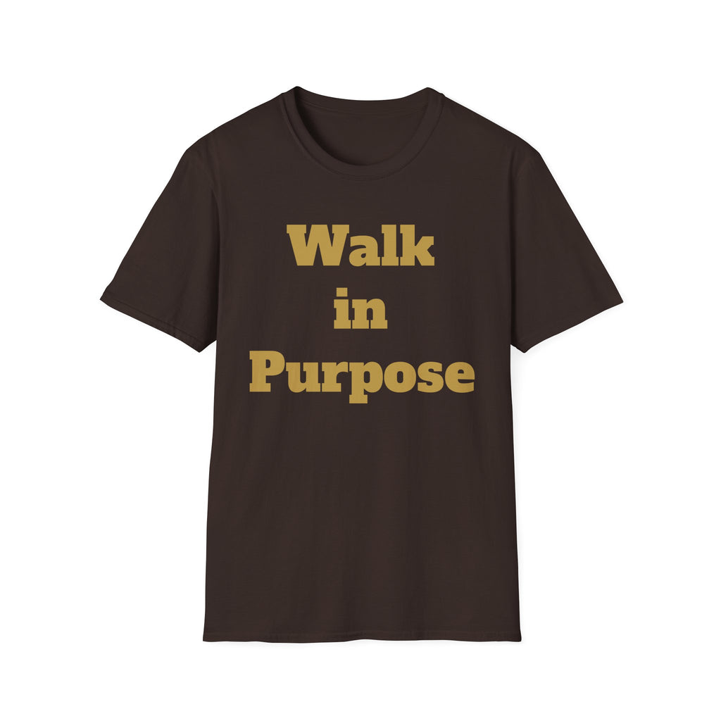 Walk in Purpose T-Shirt — Inspirational Faith Graphic Tee