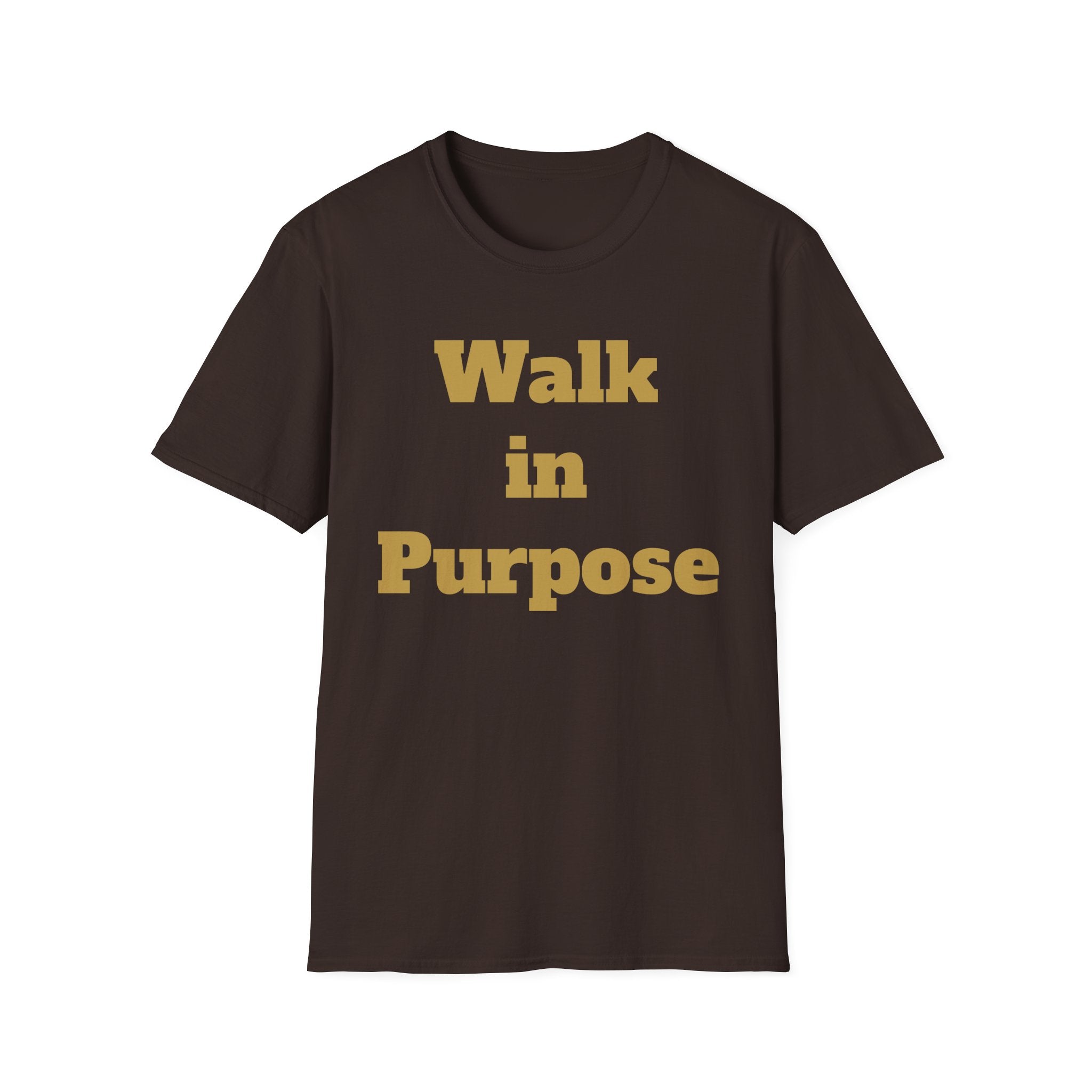 Walk in Purpose T-Shirt — Inspirational Faith Graphic Tee
