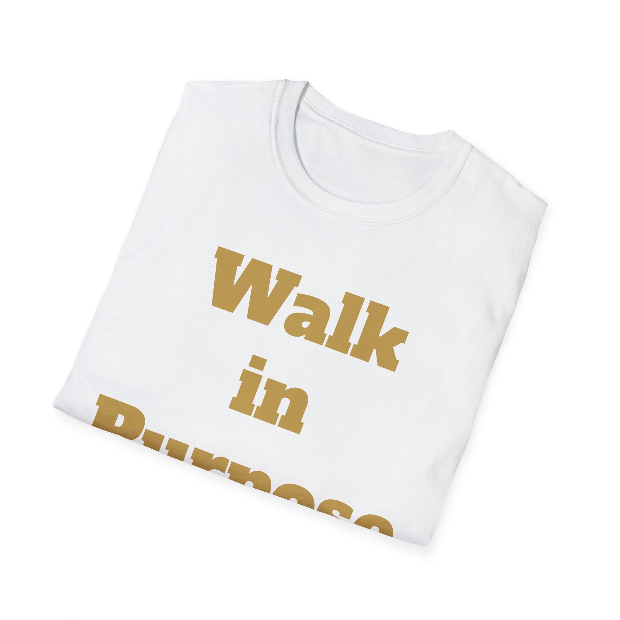 Walk in Purpose T-Shirt — Inspirational Faith Graphic Tee