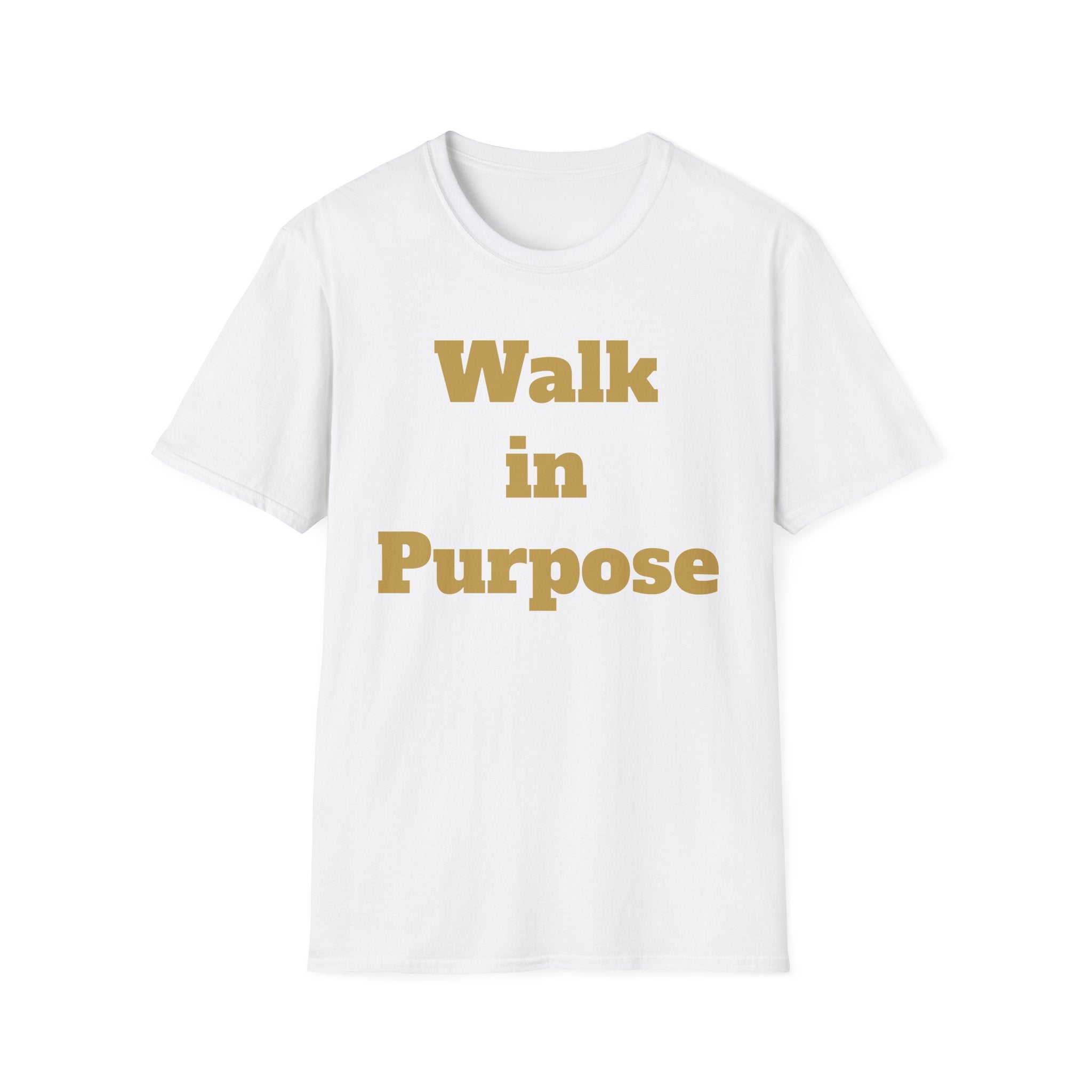 Walk in Purpose T-Shirt — Inspirational Faith Graphic Tee